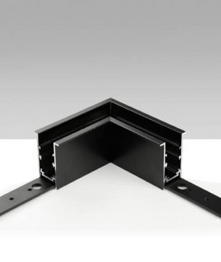 מחבר פינה שקוע לפס מגנטי צבירה